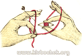 Плетение кольца фриволите