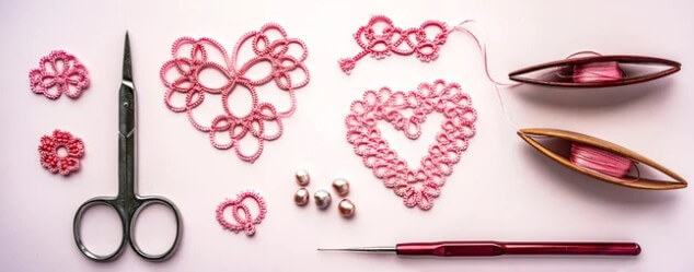 Плетение фриволите