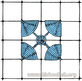 Фигурка из четырех грибков