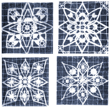 Ручная филейно-гипюрная вышивка