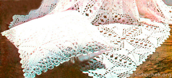 Ажурная наволочка - www.klubochek.org