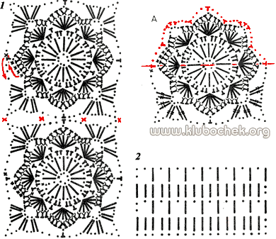 Схемы вязки костюмы - www.klubochek.org