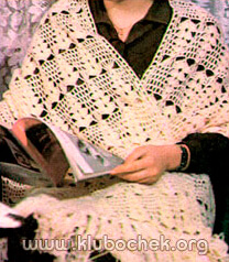 Шарф-палантин - www.klubochek.org