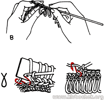 Вязаная бахрома