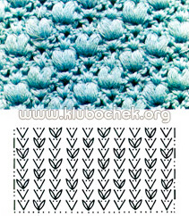 Узоры с бугорками