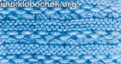 Горизонтальные дорожки из протяжек