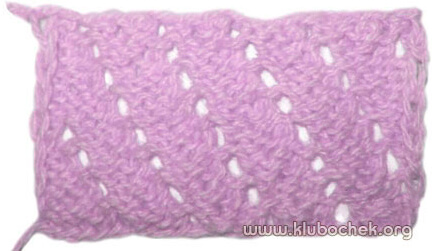 Мережка по диагонали