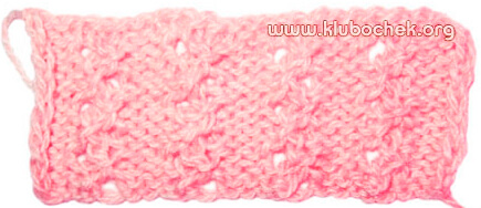 Узор «Ажурные змейки»