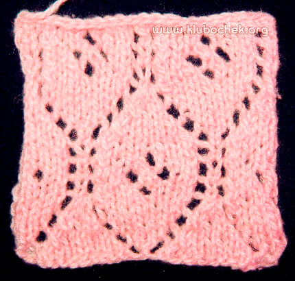 Узор «Крупные листочки»