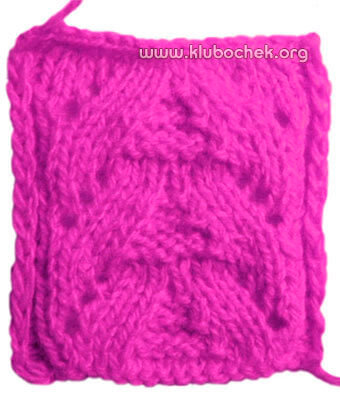 Узор «Ажурная ёлочка»