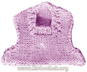 Квадратный вырез горловины, или «каре»