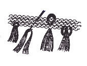 Кисти для шарфов и косынок