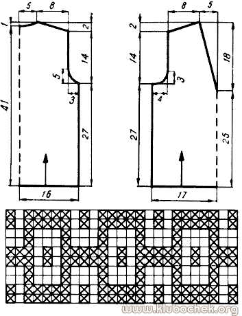 Жилет для мальчика. Выкройка - www.klubochek.org